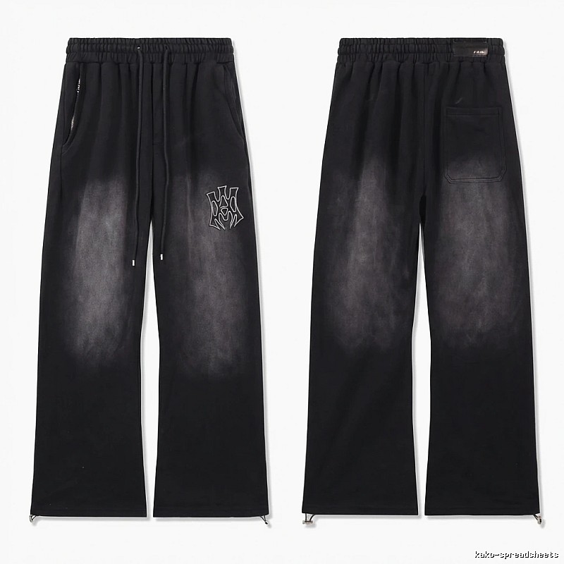 AMIRI dark style casual pants
