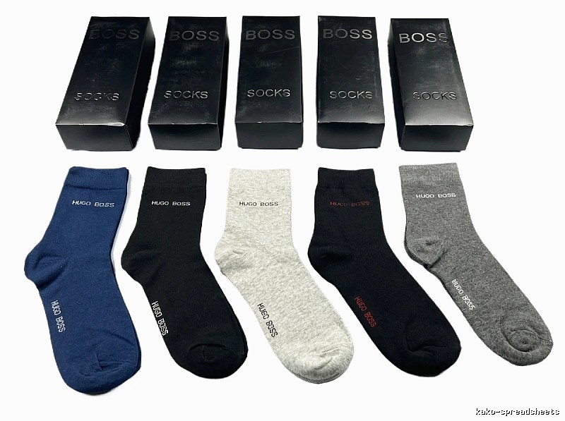 BOSS Men's Simple Style Socks (Multi - colored)