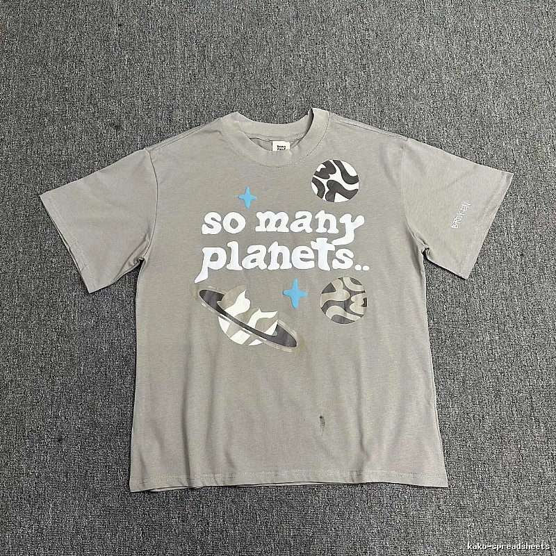 Broken Planet Summer Graphic T-shirt White Cotton Bold with Bold Graphic