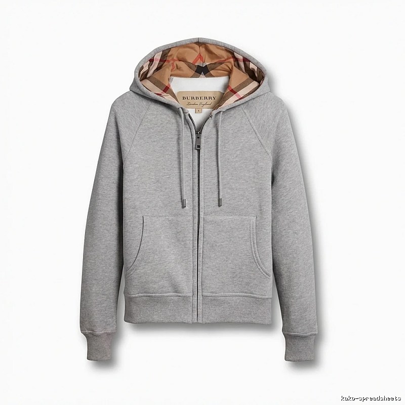 Burberry checkered retro grey sweatshirt