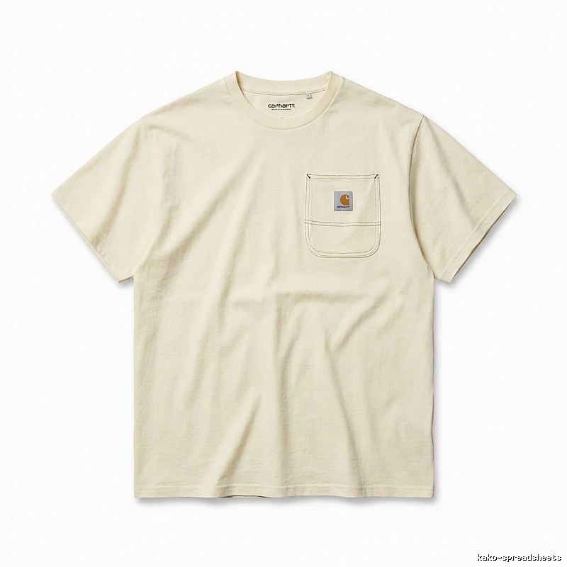 Carhartt Workwear Style Beige T-shirt
