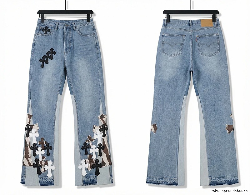 Chrome Hearts Cross Brand Jeans
