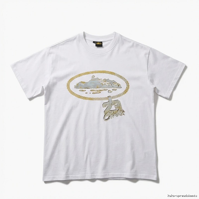 Corteiz Printed Trendy White T-shirt