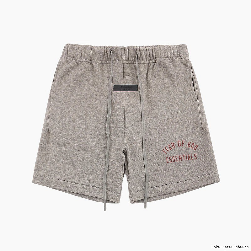 ESSENTIALS casual style grey shorts