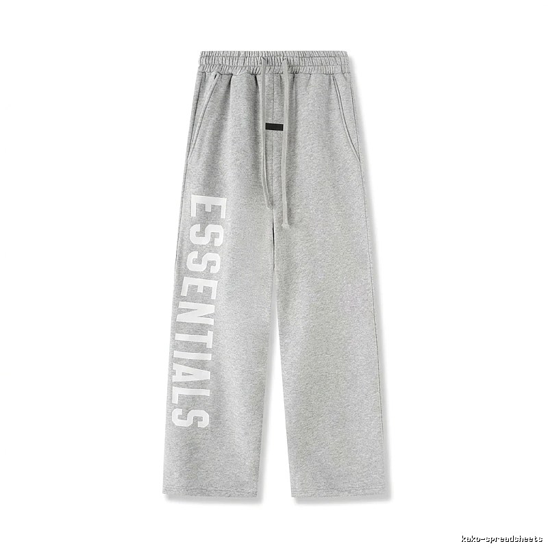 ESSENTIALS Simple Style Gray Sweatpants