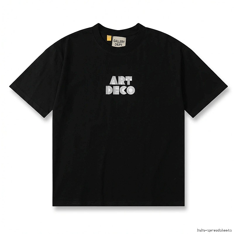 Gallery Dept. art style black T-shirt