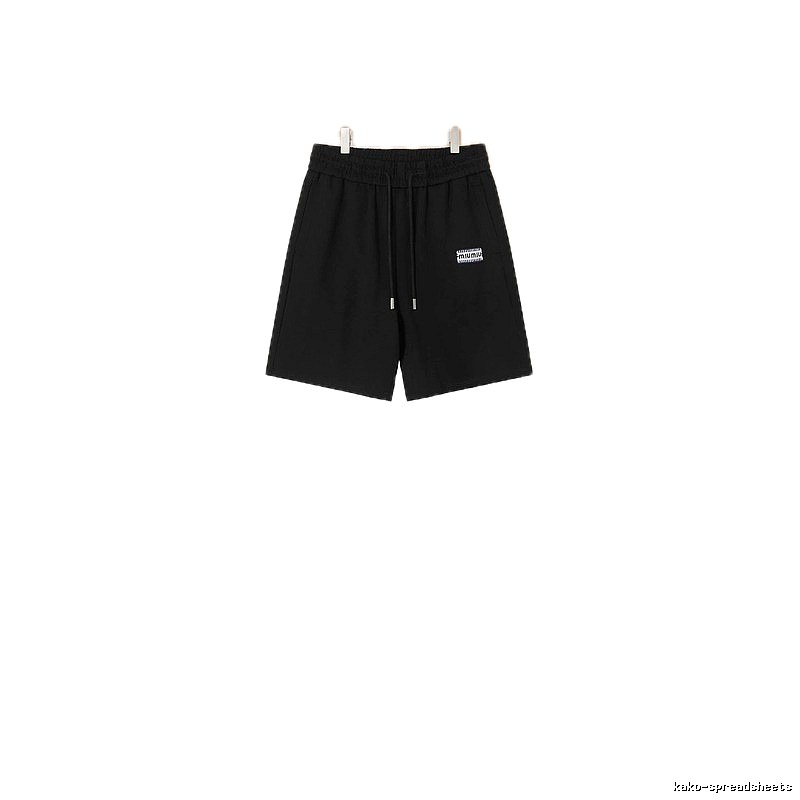 Louis Vuitton Black Trendy Brand Shorts