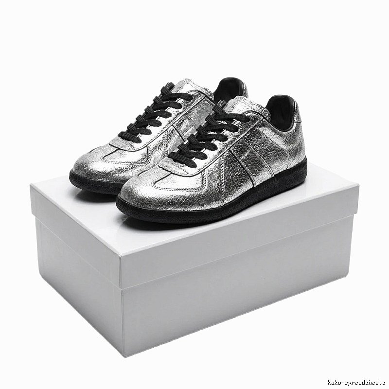 Maison Margiela silver retro sneakers