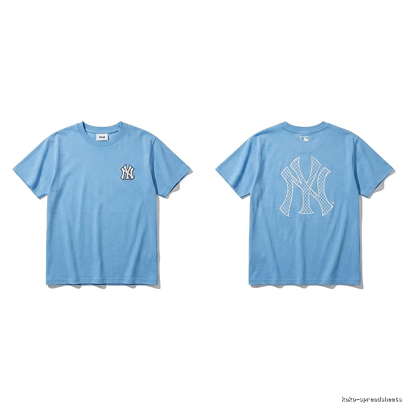 MLB Classic Simple Style Blue T-shirt