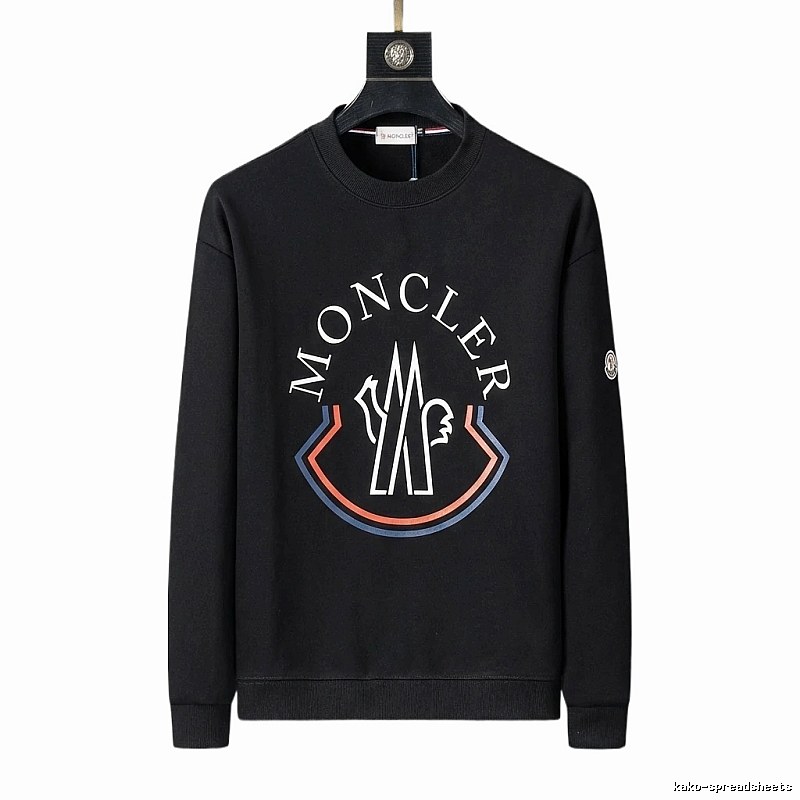Moncler Classic and Stylish Black Sweatshirt
