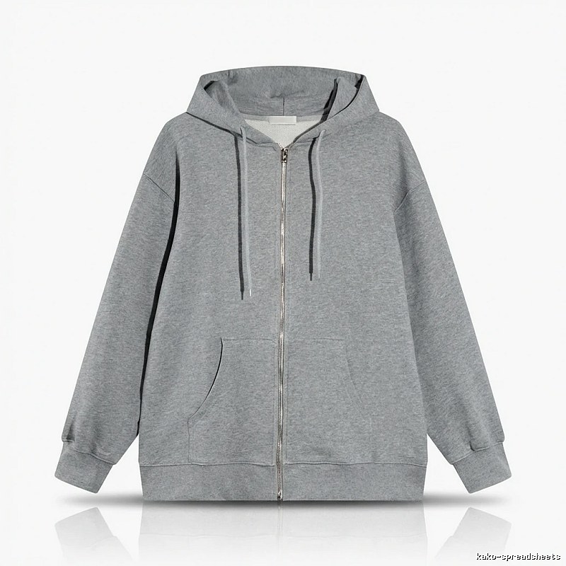 Other simple style hooded gray sweatshirt