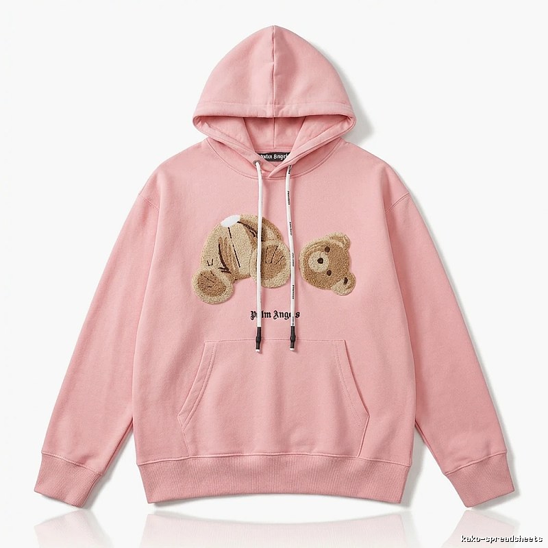 Palm Angels Bear Pink Sweatshirt