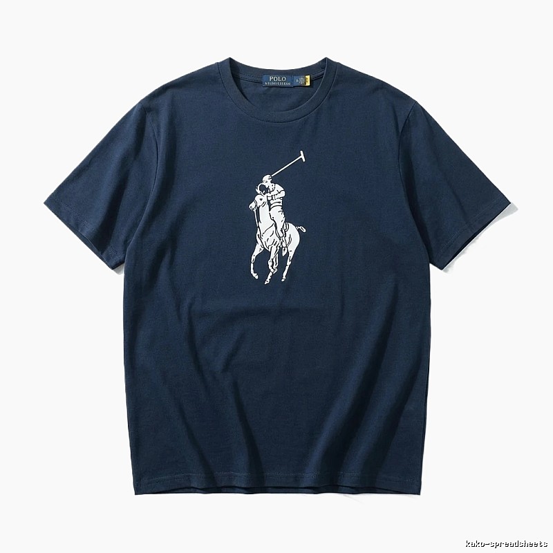 Ralph Lauren Polo Navy Blue Trendy T-shirt