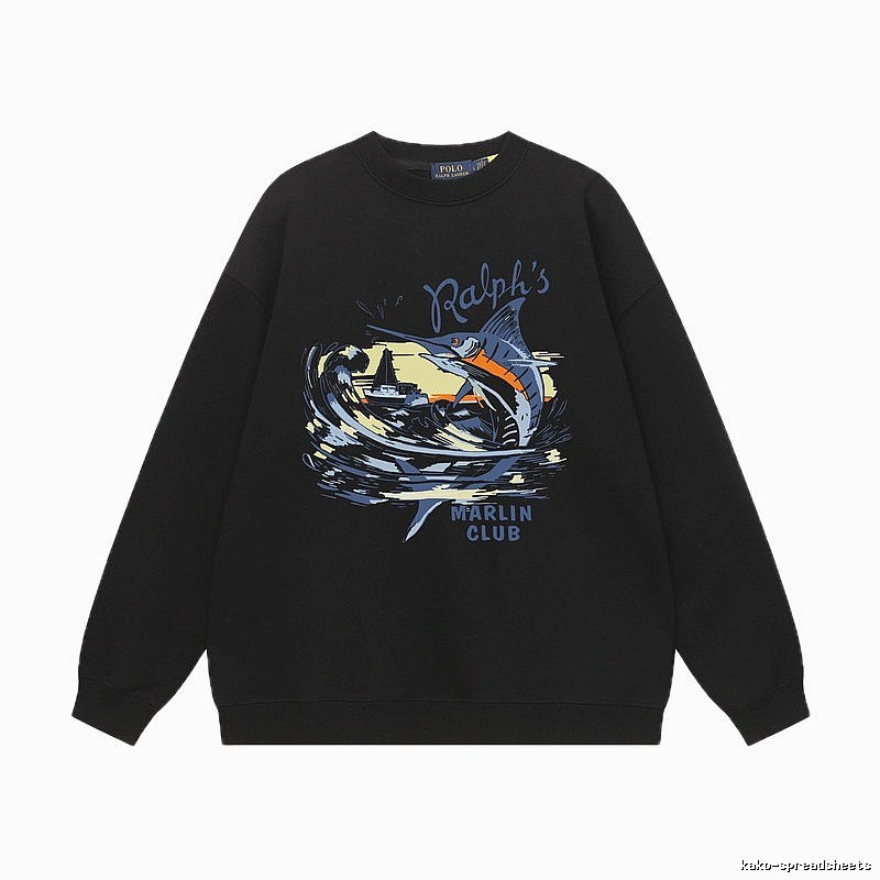 Ralph Lauren printed retro-style sweatshirt