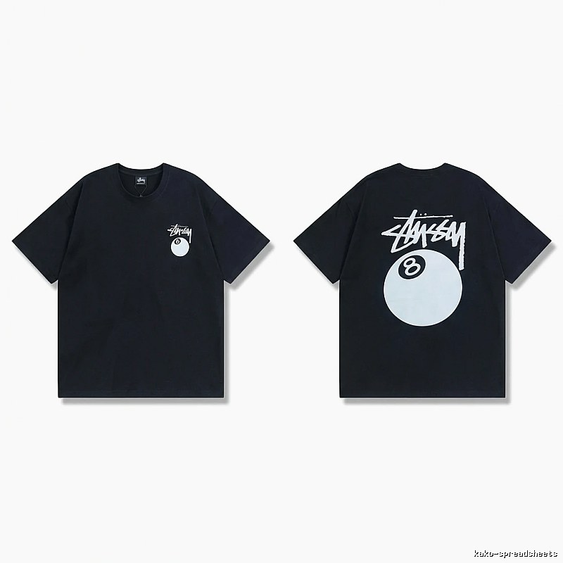 Stussy 8-Ball Series Black T-shirt