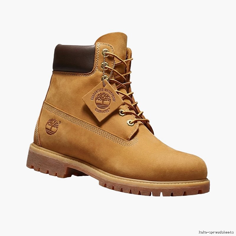 Timberland classic outdoor-style yellow boots
