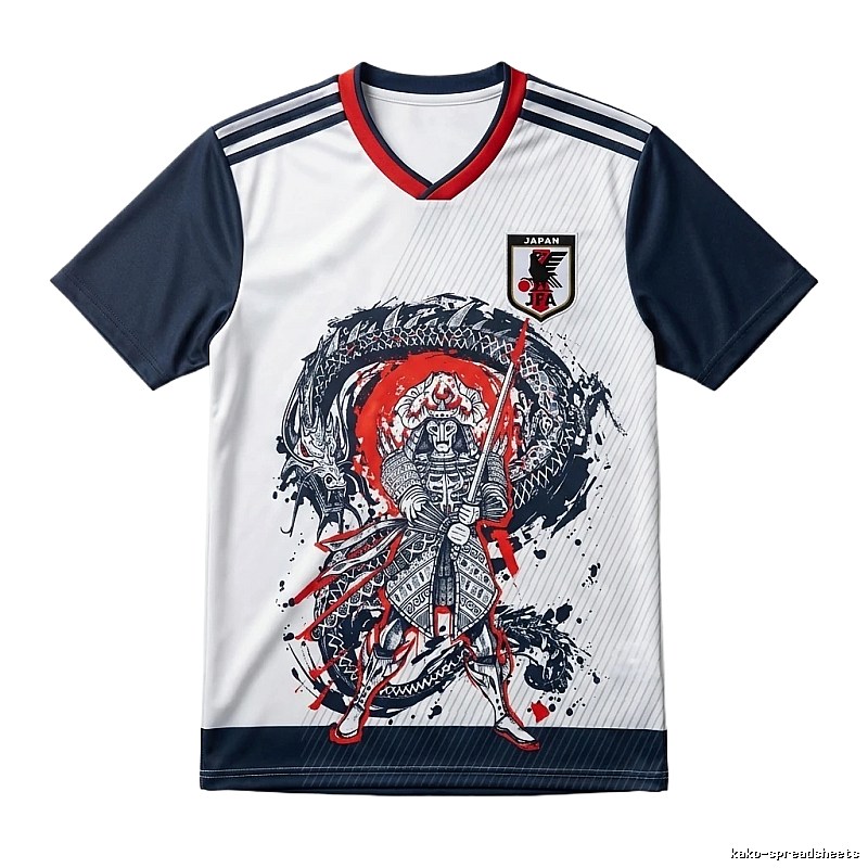 Tokyo Ghoul Samurai Style White T-shirt