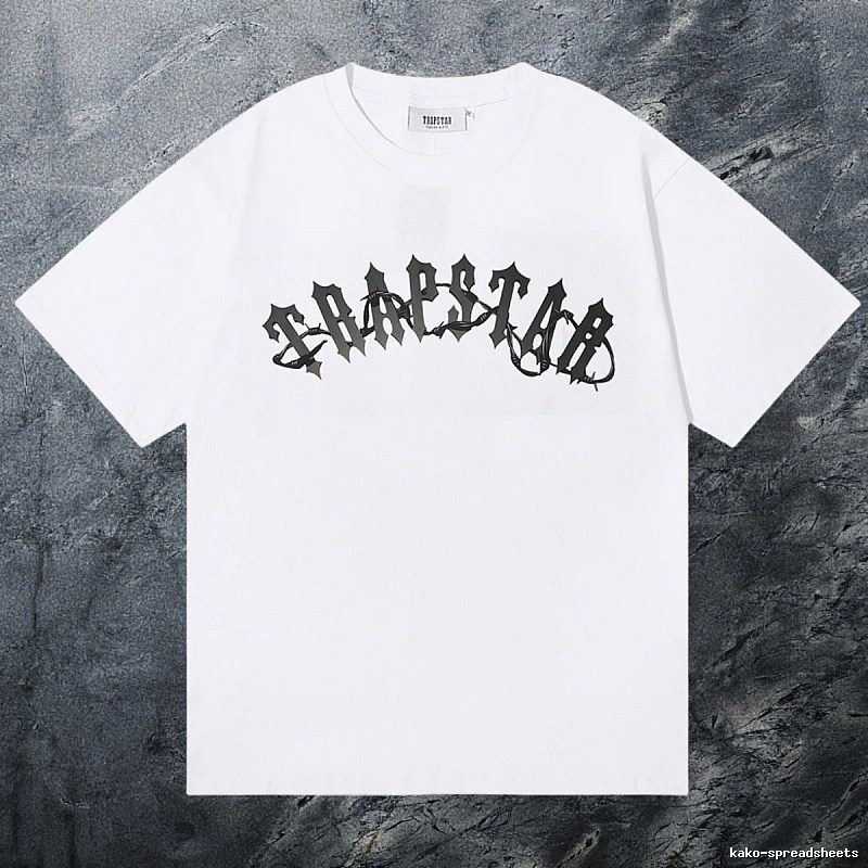 Trapstar Streetwear Keys graphic T-shirt Black White Key with Logo Accent