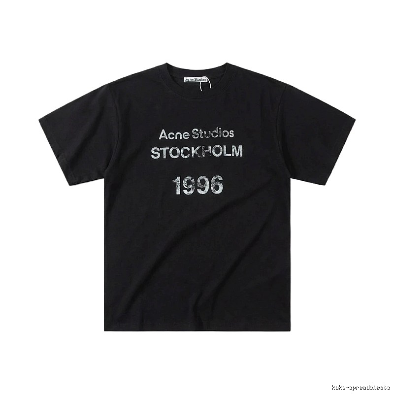 Acne Studios 1996 Black T-shirt