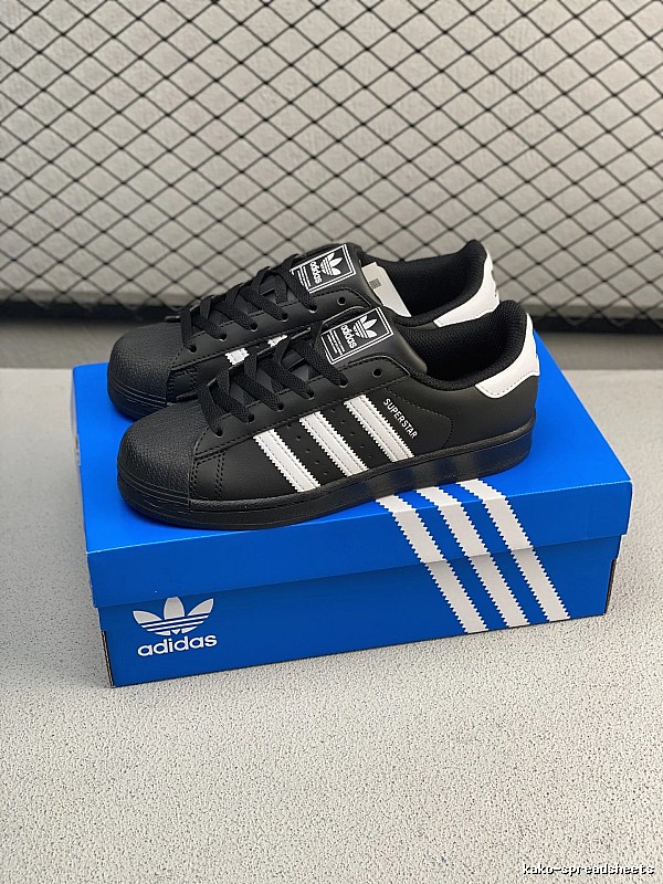 Adidas Shell-Toe Sneakers with Minimal Cupsole in Black