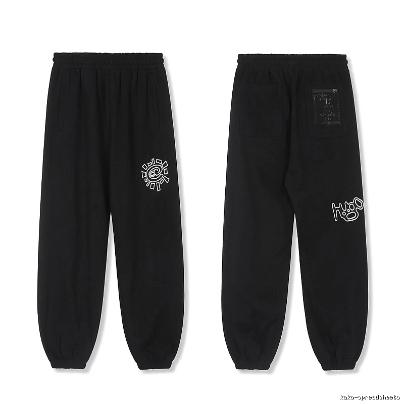 ADWYSD Printed Trendy Black Pants