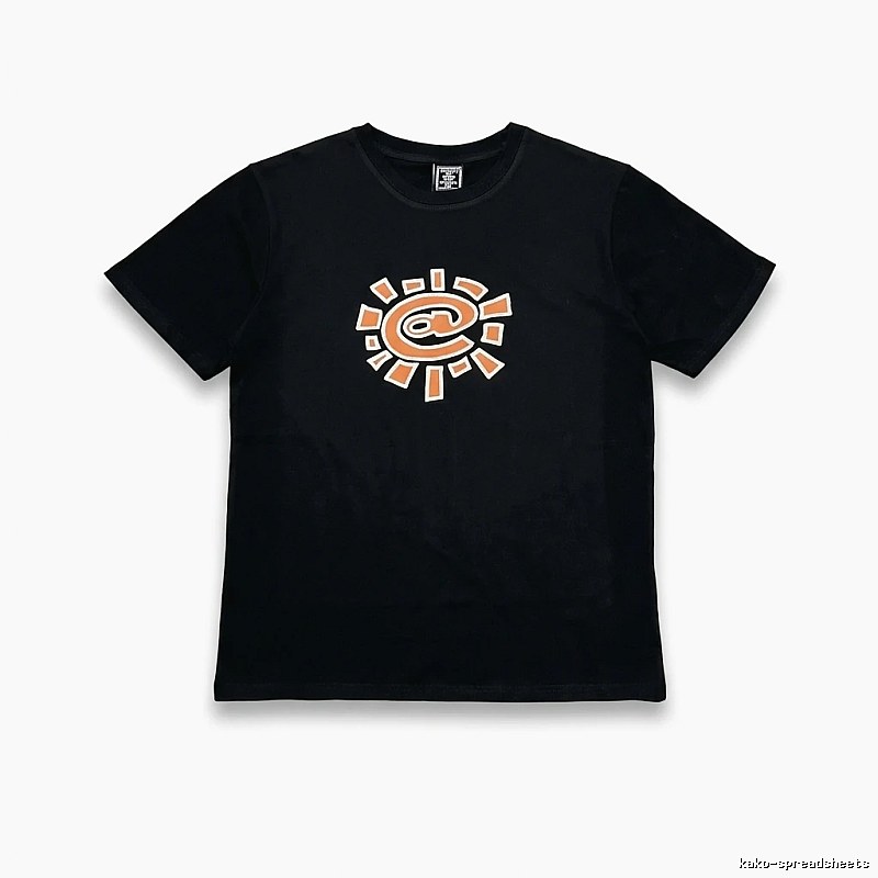 ADWYSD Sun Print Black T-shirt