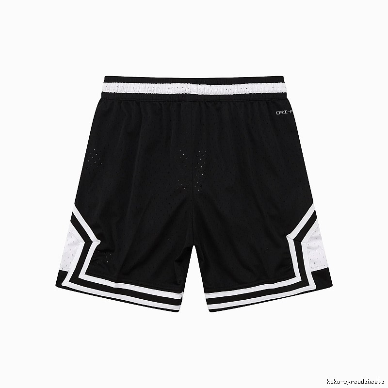 AJ Sporty Black and White Shorts