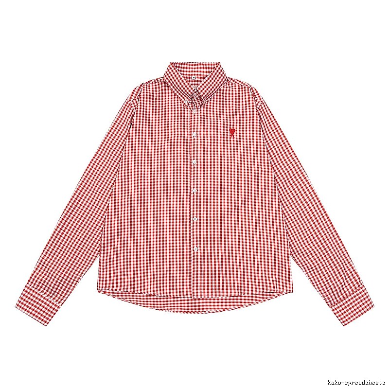 AMI checkered retro-style shirt