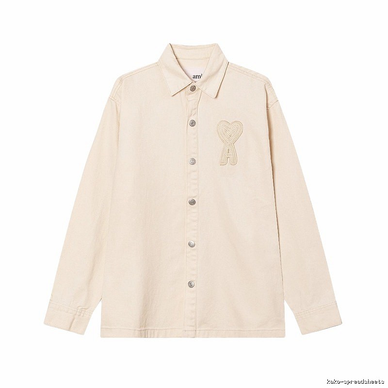 AMI Embroidered Love Style Shirt