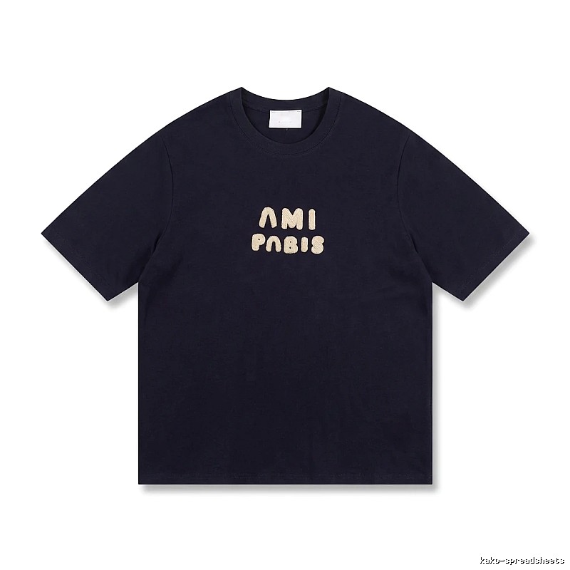 AMI Paris Alphabet Style T-shirt