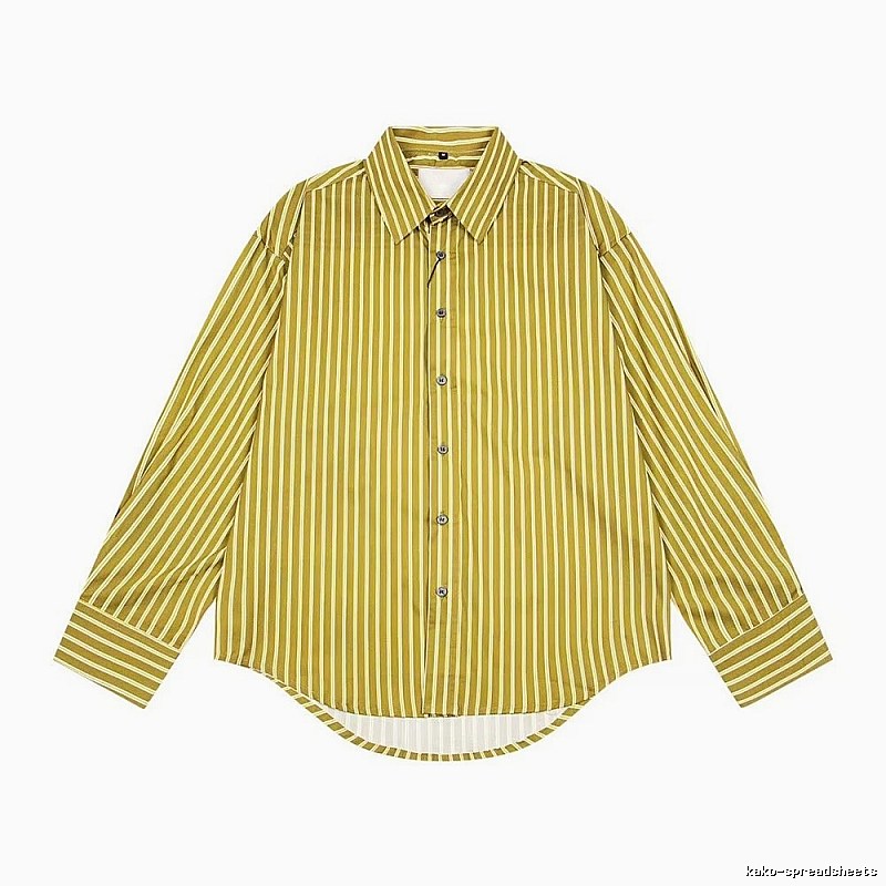 AMI striped retro-style shirt