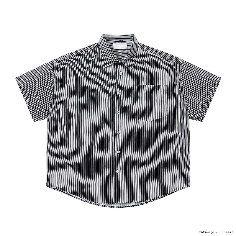 AMI striped retro-style shirt