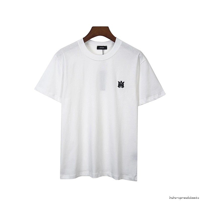 Amiri Casual Logo T-shirt Black Small AM for Streetwear Looks