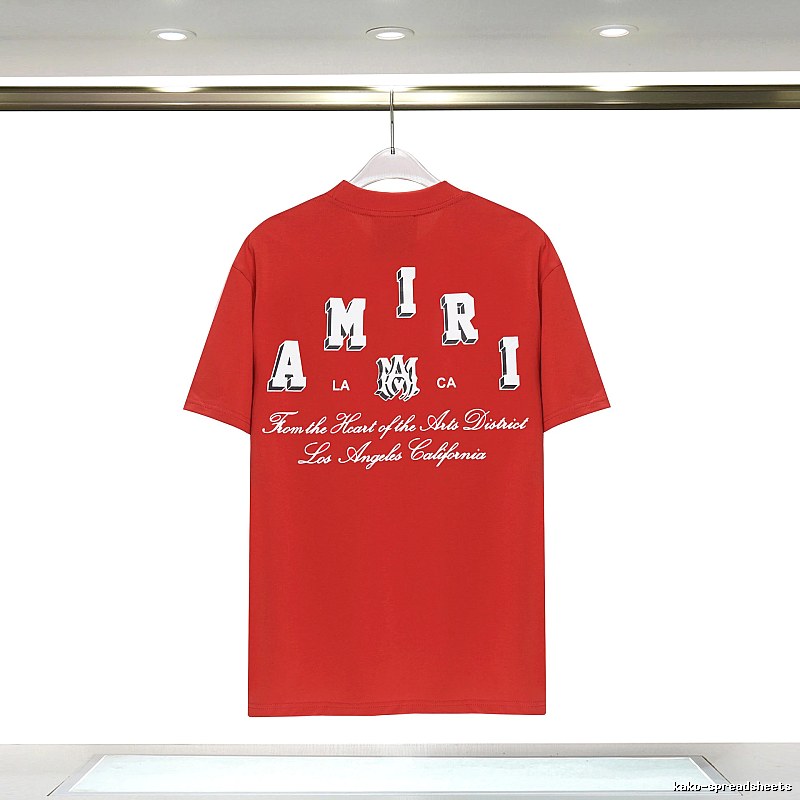 Amiri Lightweight Graphic T-shirt White Blue Amiri for Gift Ideas