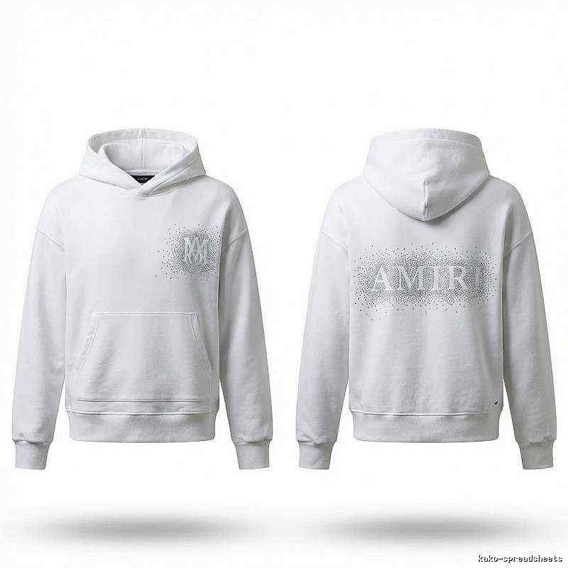 AMIRI trendy white sweatshirt
