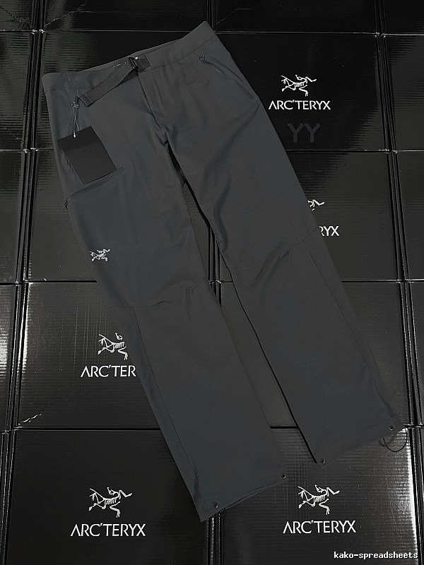 Arc'teryx Casual Technical Hiking Pants with articulated construction and a streamlined leg