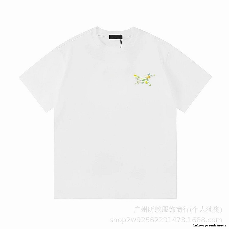 Arc'teryx Floral Print Outdoor Style White T-Shirt