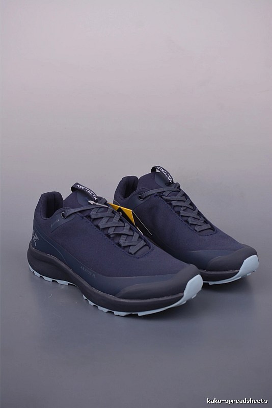 Arc'teryx Navy Blue Trail Sneakers and Treaded Trail Sole