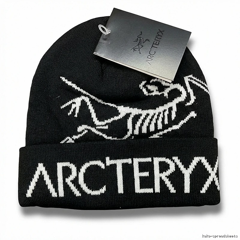 Arc'teryx Printed Black Beanie