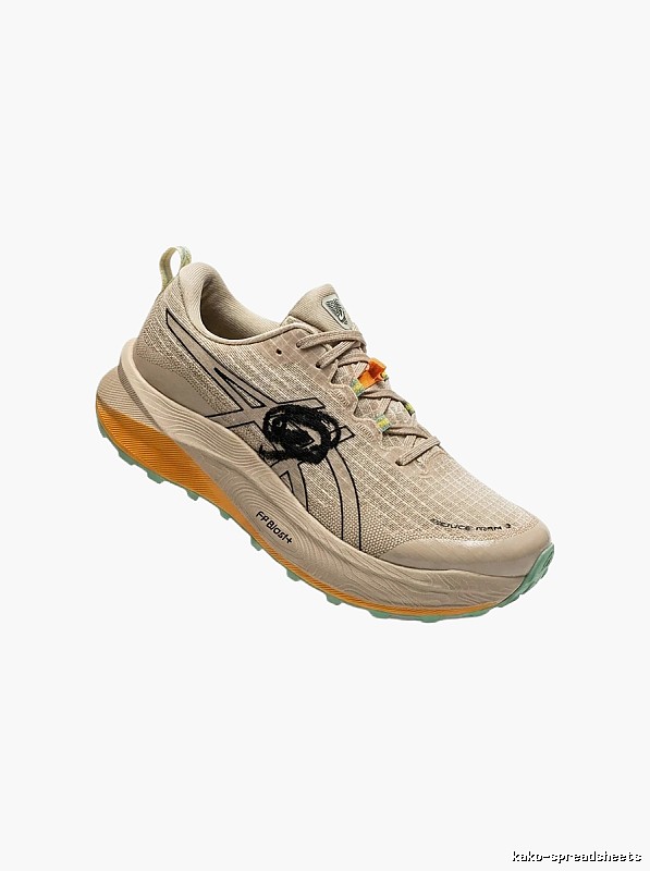 ASICS Off-road Khaki Sports Shoes