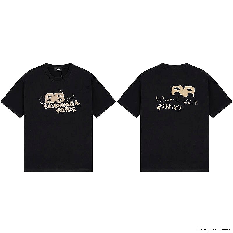 Balenciaga BB Series Black T-shirt