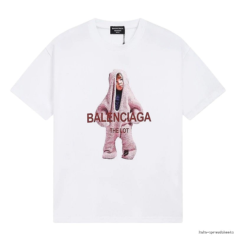 Balenciaga cartoon white T-shirt