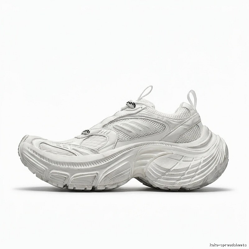 Balenciaga dad-style white shoes