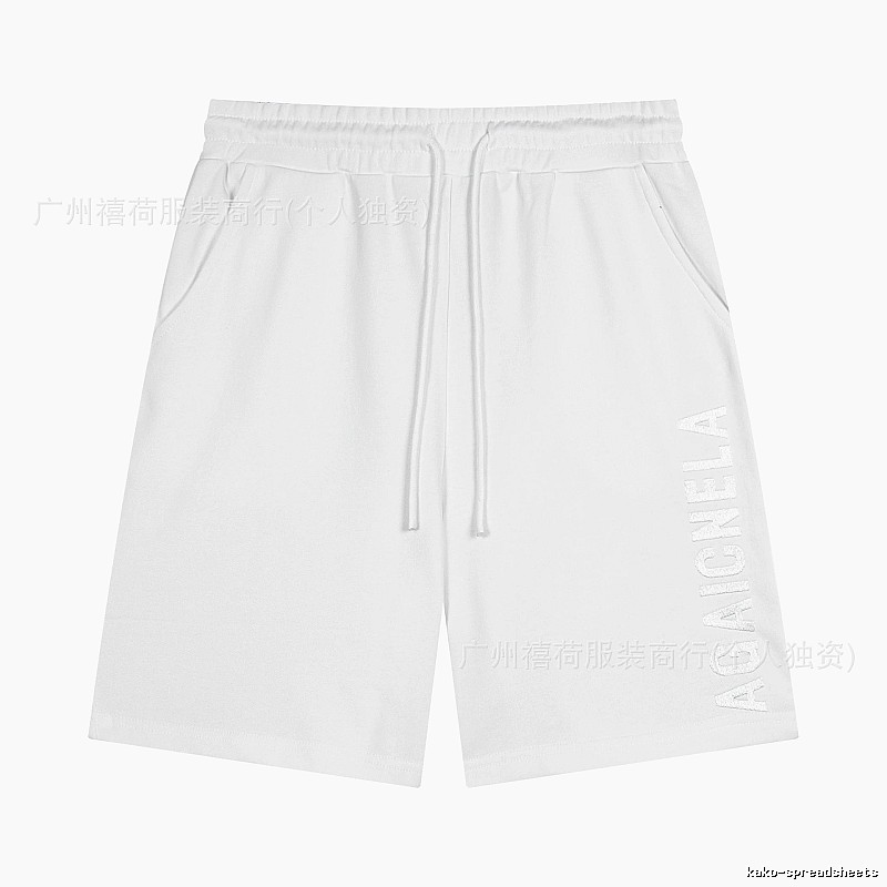 Balenciaga letter-style shorts