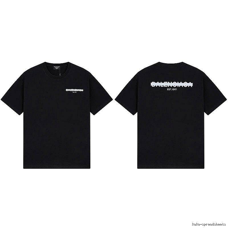 Balenciaga minimalist black T-shirt