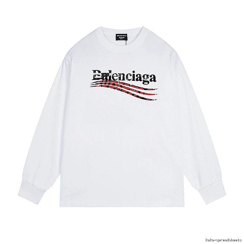Balenciaga retro-style white T-shirt