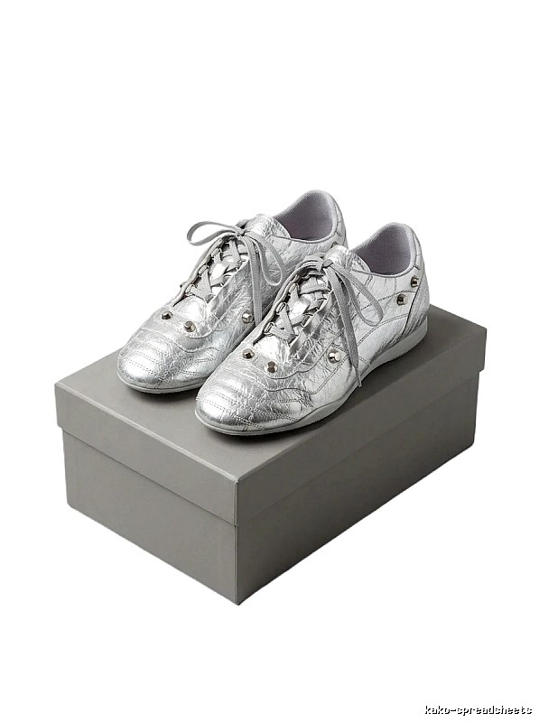 Balenciaga silver casual shoes