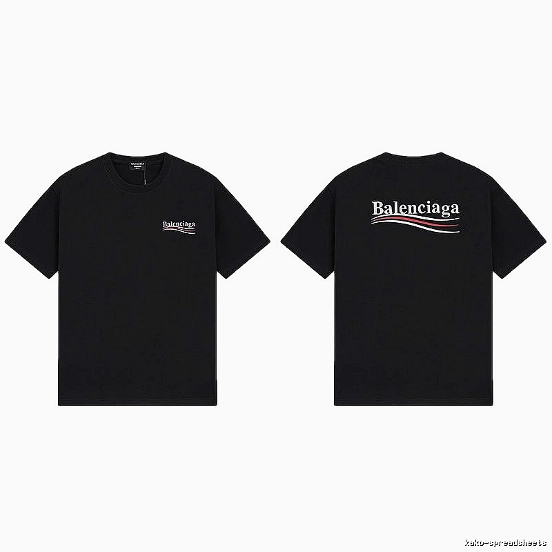 Balenciaga simple black short-sleeve