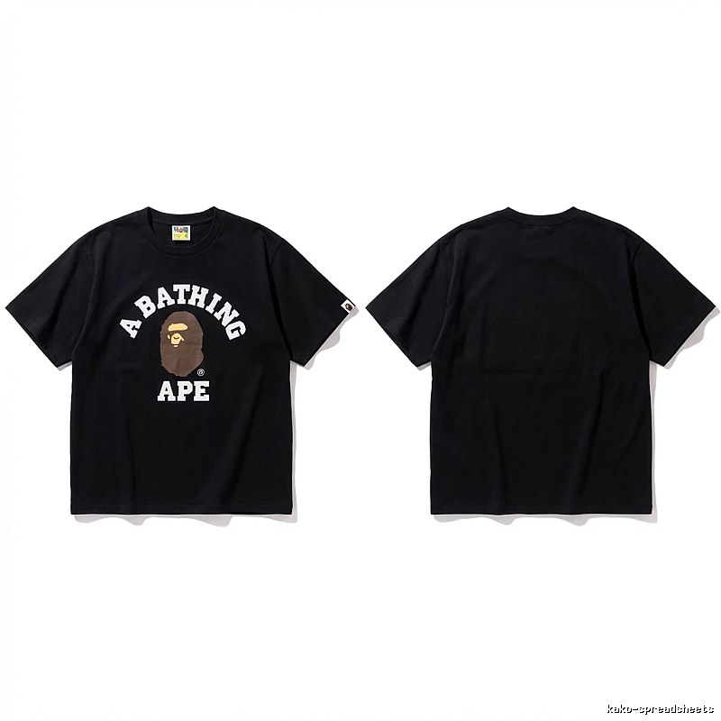 Bape Ape Head Black T-shirt