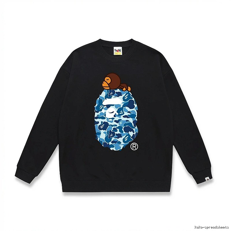 Bape Ape Head Camouflage Style Sweatshirt